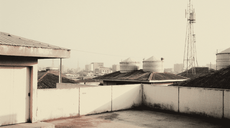 A view across low residential rooftops at dawn — Malaysia 5G Plans 2026: What the Four Telcos Publish