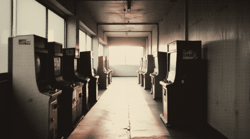 An empty amusement arcade corridor before opening — GTA 6 Malaysia Release Date: Guide to PS5 Pro Price & Pre-Order