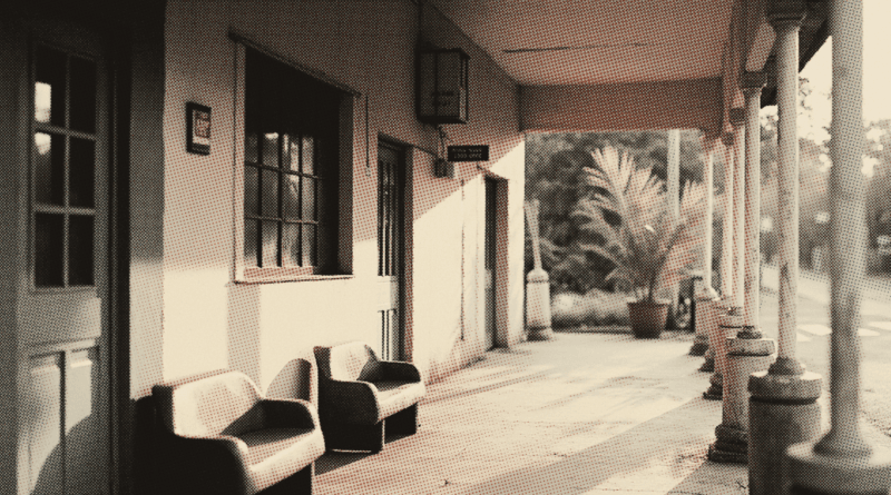 A covered five-foot-way outside a small post office at dawn — STR Sumbangan Tunai Rahmah: Eligibility & How to Claim