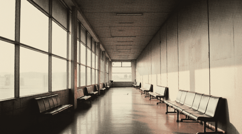 An empty airport departure walkway at dawn — Travel Insurance Malaysia 2026: What 5 Policies Pay