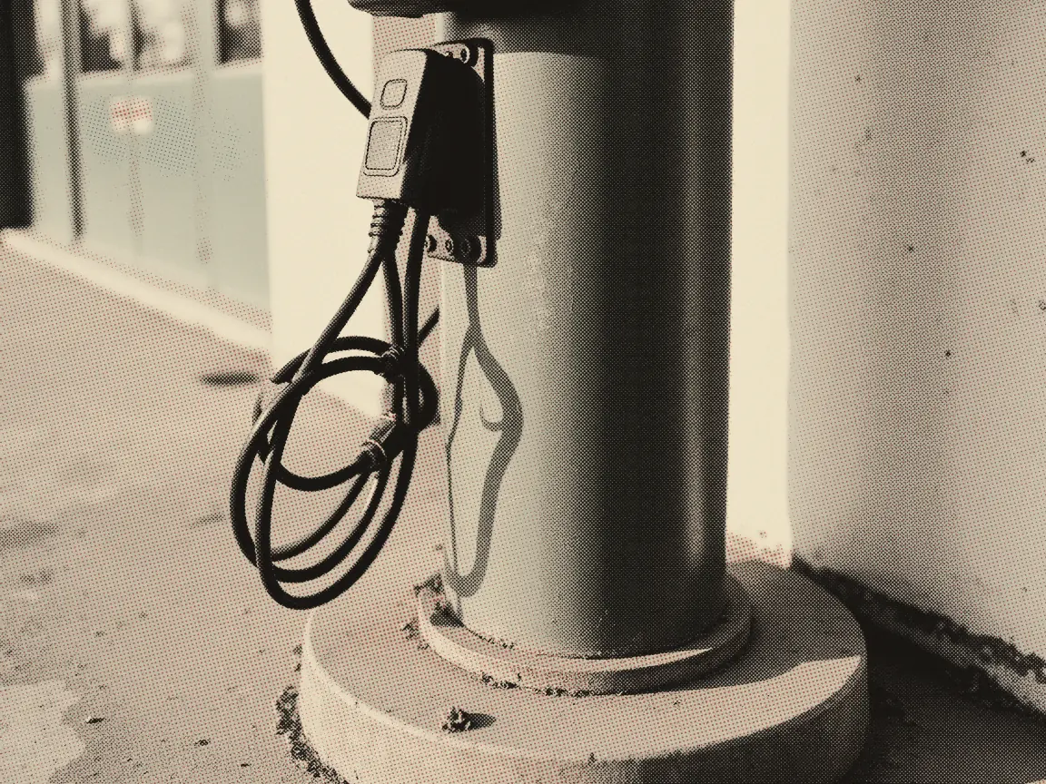 BYD vs Tesla Malaysia 2026: Price, Road Tax & Charging Cost (EV Guide) — a charging cable coiled on a rounded post with the connector holstered
