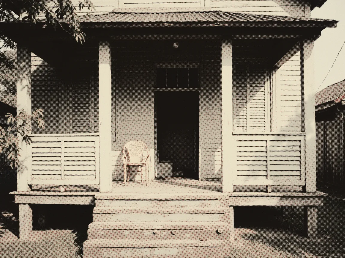 Estate Distribution Malaysia 2026: Shares and Four Routes — the empty front porch of a traditional wooden house