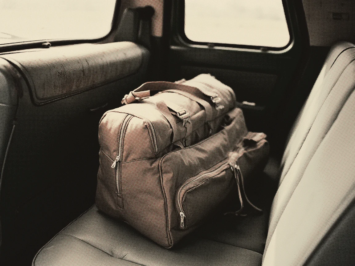 Malaysia Public Holidays 2026 & 2027: Full Gazette List &mdash; a packed travel bag and a rolled mat on a car back seat
